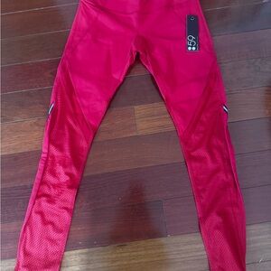 Splits59 Red Leggings size s NWT